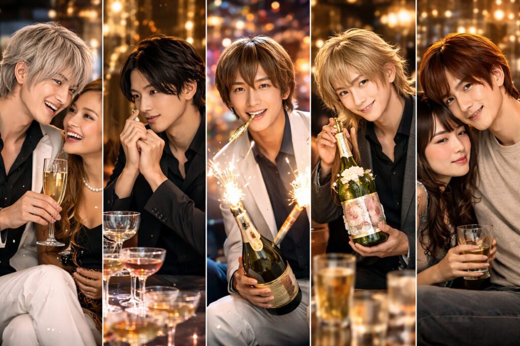 様々なタイプのホスト画像